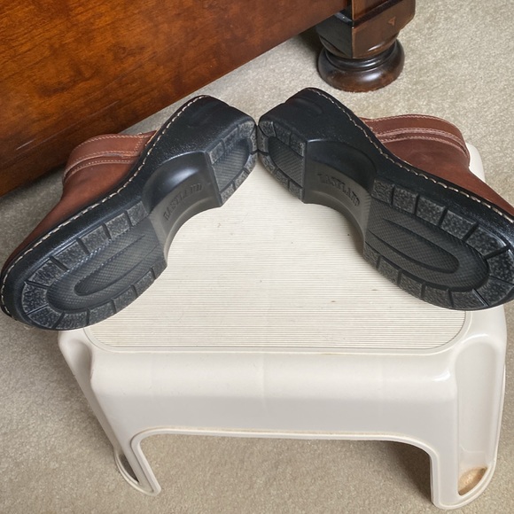 Brown leather clog - Picture 5 of 8